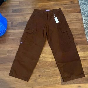 Fuc#%ing Awesome brown cargo pants size 34
